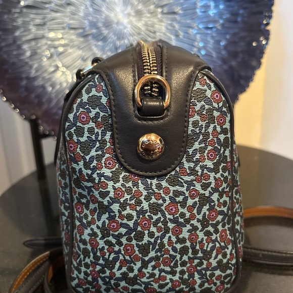 Coach Mini Bennet Floral Satchel Purse w/ Crossbody Strap- Like New! - Picture 2 of 5